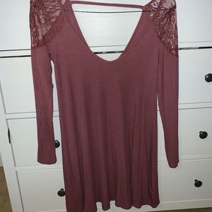 American eagle purple dress